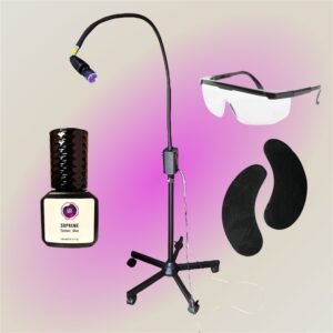 UV Led Lámpa Exkluzív csomag SUPREME Ragasztóval