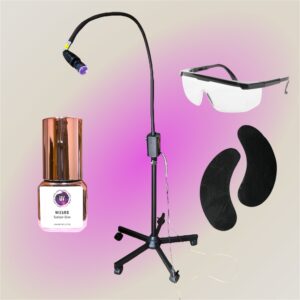 UV Led Lámpa Exkluzív csomag WIZARD Ragasztóval