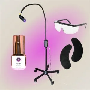 UV Led Lámpa Exkluzív csomag WIZARD Ragasztóval